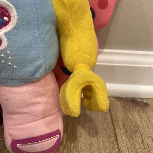 LEGO ICONIC Butterfly Girl with Flowers RARE 12" Plush Figure Character - Picture 4 of 7